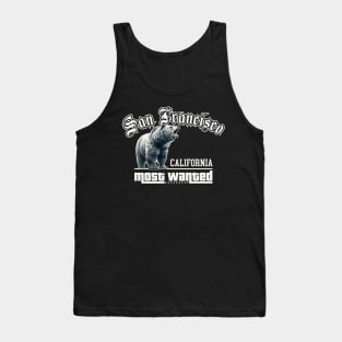 San Francisco California Tank Top